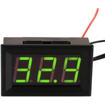 Panel medidor de temperatura para coche 12V