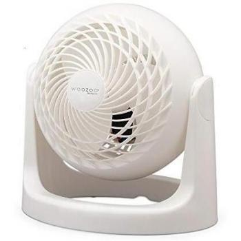 Woozoo® Leiser Tischventilator 30 W – Patentierter 360°‑Propeller