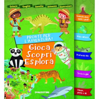 Pronti per l'avventura! Gioca, scopri, esplora. Con adesivi. Ediz. illustrata