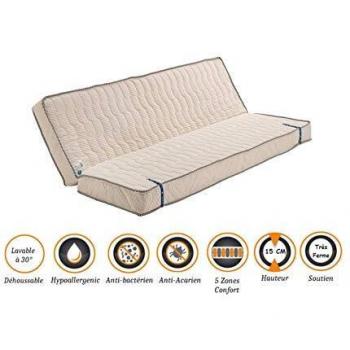 5 Zones de Confort Matelas Nuits D'or