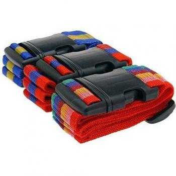 Gepäckriemen‑Set „Streifen“ – Kofferband für 180 × 5 cm