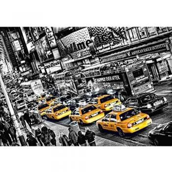 Schlange in der Metropole Wandbild – NYC Streets, 366 × 254 cm