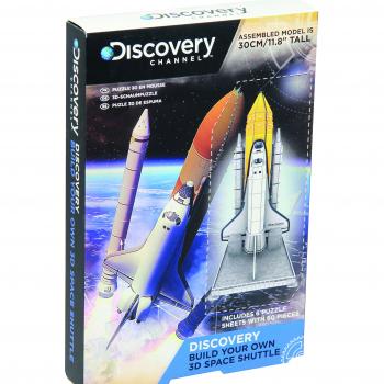 Paladone Discovery Channel Puzzle 3D Shuttle Spaziale Multicolore
