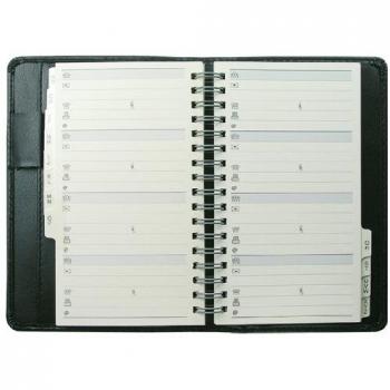 Collins Compact Phone & Contact Ledger – Black 165