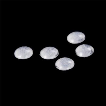 Cascos Transparentes para Pies de Goma