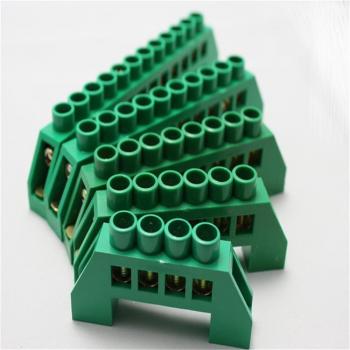 1Pcs JDA8-0812 Copper Bar Wiring Block