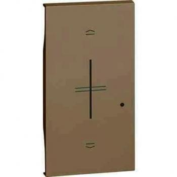 Bticino Living Now cover per comando tapparella wireless 2 moduli colore sabbia bticino KM43M2