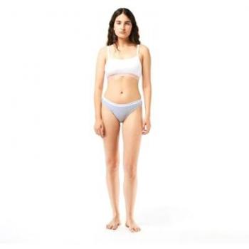 Confezione da 3 culotte Lacoste in cotone con cintura a contrasto