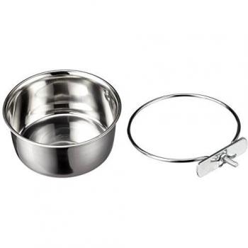 Kerbl Ciotola mangime in acciaio inox 12 cm