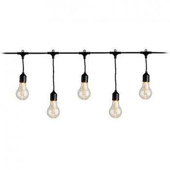 Outdoor-Glanzlichter EDM 20‑Stück LED – 9,5 m, IP44