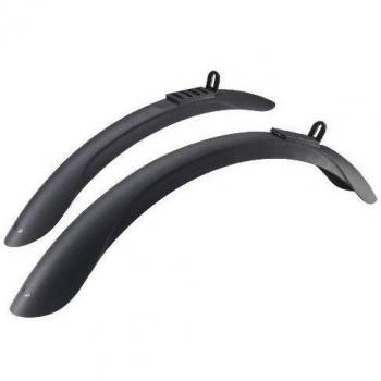 BFD-01 RainWarriors Guardabarros Negro – Delantero y Trasero 26''/24''