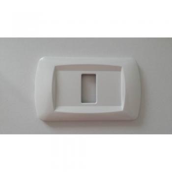 Plaque Abs Série Magic Blanc Mat
