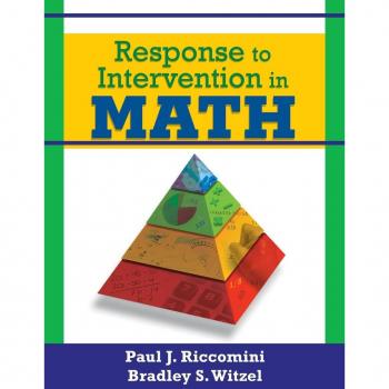 Sage Publications, Inc. Response to Intervention in Math (Paperback)
