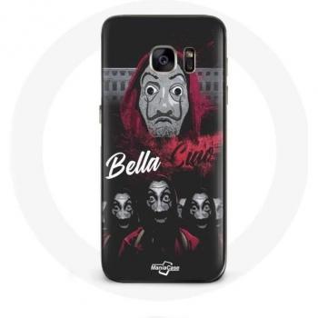 Samsung Galaxy S7 Edge La Casa de Papel Case with Bella Ciao Logo