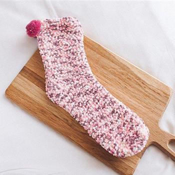 Women’s Warm Coral Velvet Socks
