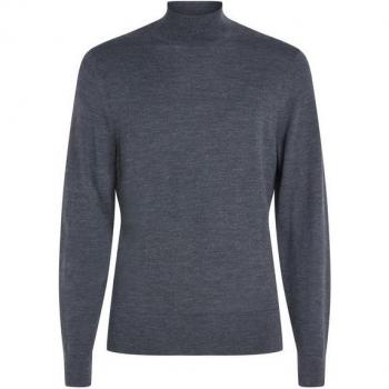 Markenlabel: Calvin Klein Merino Mock Neck Pullover
