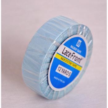 Ruban adhésif bleu pour perruques en dentelle 1,9 cm x 12 yards