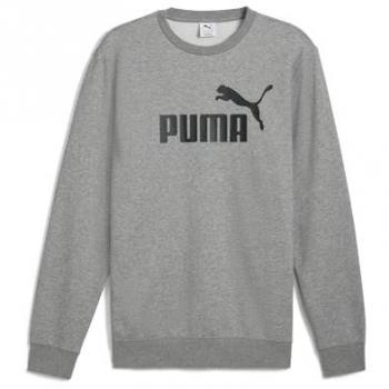 PUMA Esclusiva: Felpa Ess No.1 Grigio e Nero