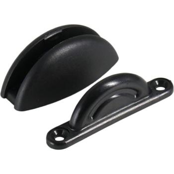 Nylon Attache et Support de Porte – Navire, Voile, Camping-Car, Remorque – Noir