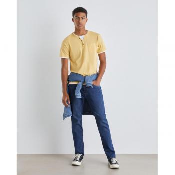 Denim Cómodo Easy Wear Hombre Straight Stretch