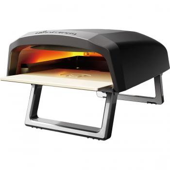Forno a gas per pizza portatile 35x35 cm inox