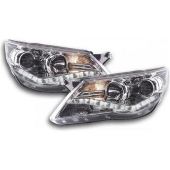 Coppia di fari Daylight cromati VW Tiguan (07/11)