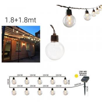 Set de 10 Luces LED Solares