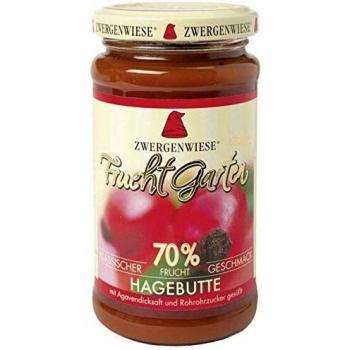 Zwergenwiese Bio FruchtGarten Hagebutte Konfitüre (6 x 225 gr)
