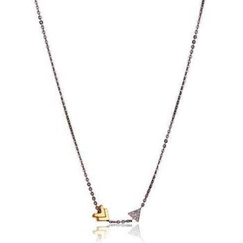 Fossil Collier Femme 925 avec Zircone