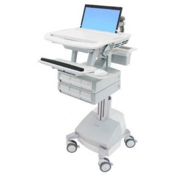 Carro Multimedia Ergotron StyleView Aluminio Gris Blanco