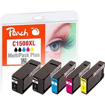 Peach Tintenpatronen Spar Pack für Canon PGI-1500XL