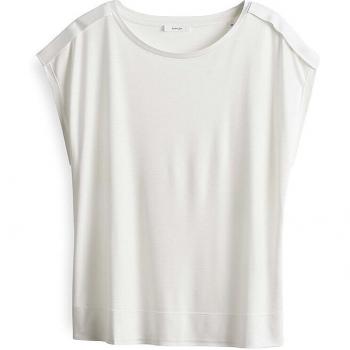 OPUS T-Shirt „Sestern“ Creme – Damen, 38, 10388512287339