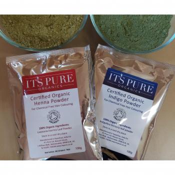 Pure Henna & Indigo Hair Tint – 200g