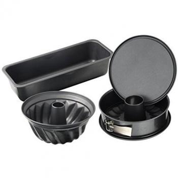 Dr. Oetker Backformen Set 4er, Grau