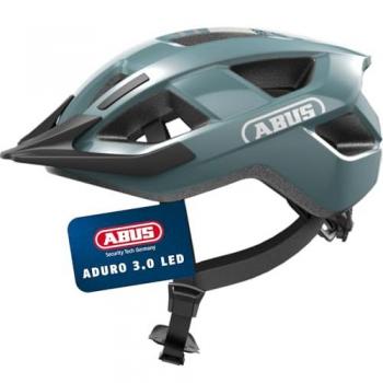 ABUS Velohelm Aduro 3.0 mit LED-Beleuchtung