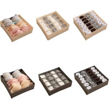 7-Compartment Closet Organizer for Underwear