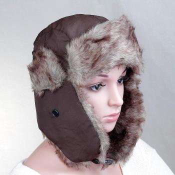 White Lei Feng Cap with Earguards