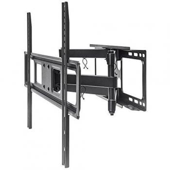 Manhattan TV & Monitor Mount Wall Full Motion 1 screen Black