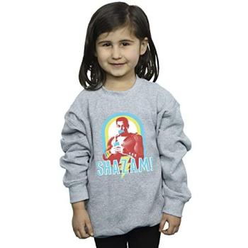Girl's Shazam Bubblegum Sweatshirt – Grey, 3‑4 Years Old