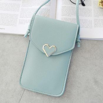 Small Heart-Shaped Phone Bag for Women