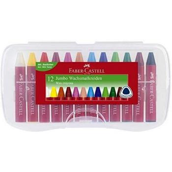 Faber Castell Wachsmalkreiden Jumbo 12er Box