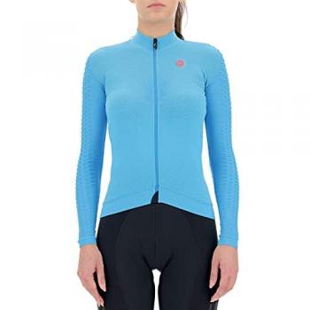 Uyn Airwing Thermo-Jersey (Winter) – Turquoise/Black, Women's Small