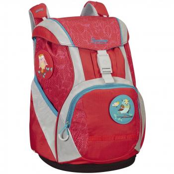 Ergofit Junior-Schultaschen‑Set Jungle Rot – 92306-4903