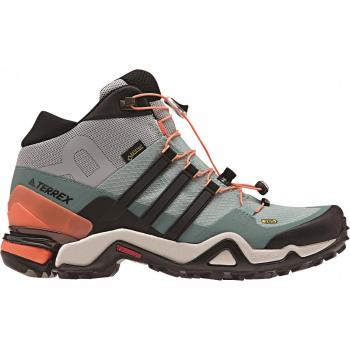 Adidas Damen Terrex Fast R Mid GTX W Outdoorstiefel, Grün