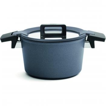 Woll Concept Plus 20 cm – 120 CP Guss‑Topf, 3 L, mit Glasdeckel (Induktion kompatibel)