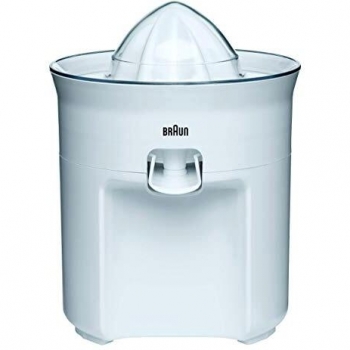 Exprimidor Eléctrico Braun CJ3050, 60W, Sistema Antigoteo, Blanco