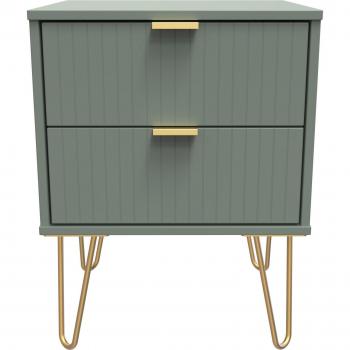 Reed Green Bexley Twin‑Drawer Bedside Stand