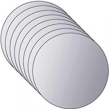 8 pcs Round Glass Mirror Tiles Sonata