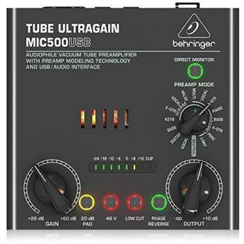Behringer MIC500USB Tube Ultragain Preamplifier