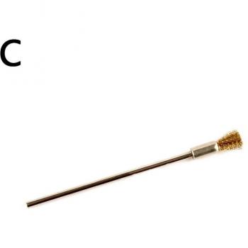 Brochas de Pulido de Alambre de Acero para Dremel, 3mm, 55mm/100mm, Juego de 2